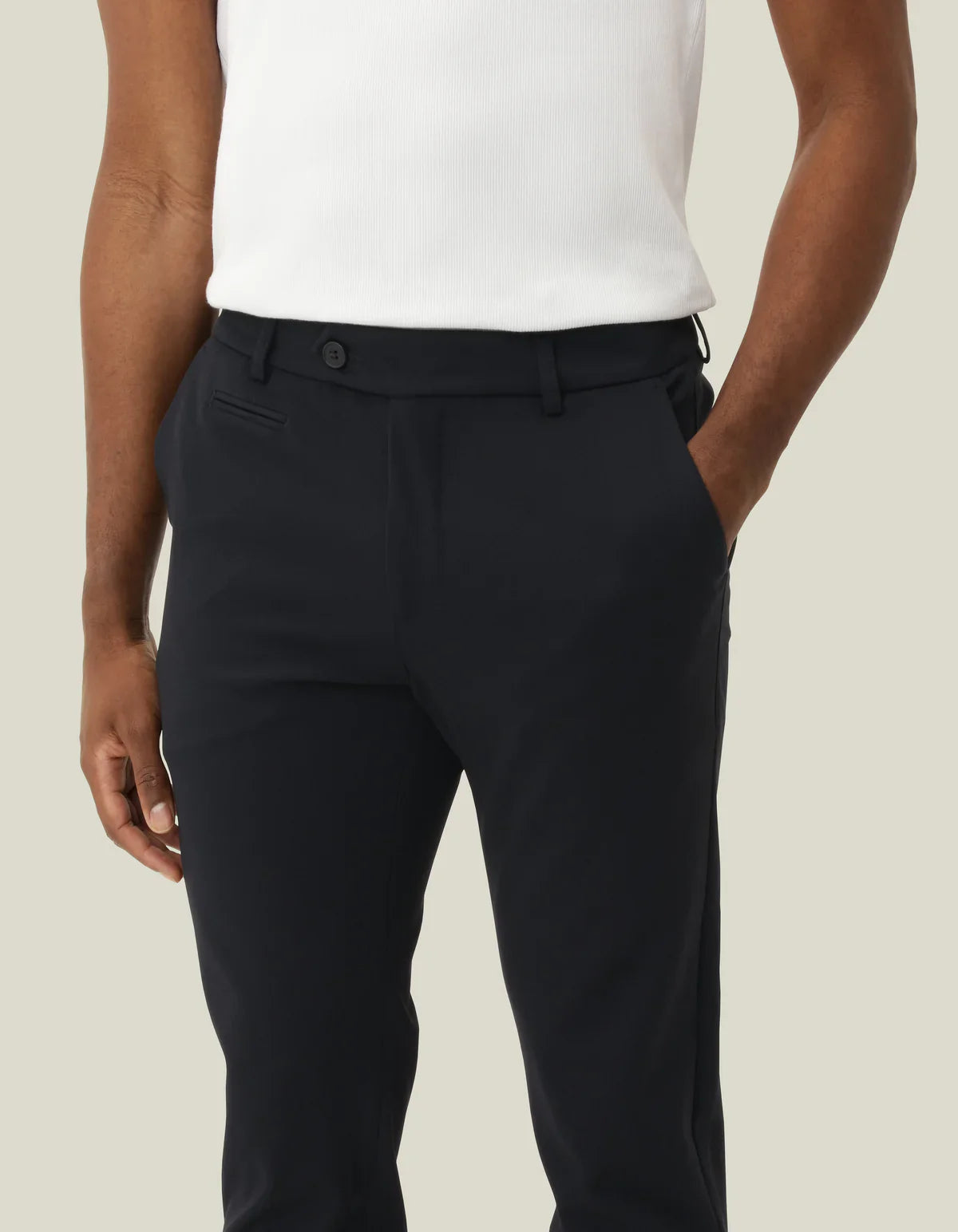 Navy Como Suit Pants