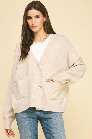 Oatmeal Susan Cardigan