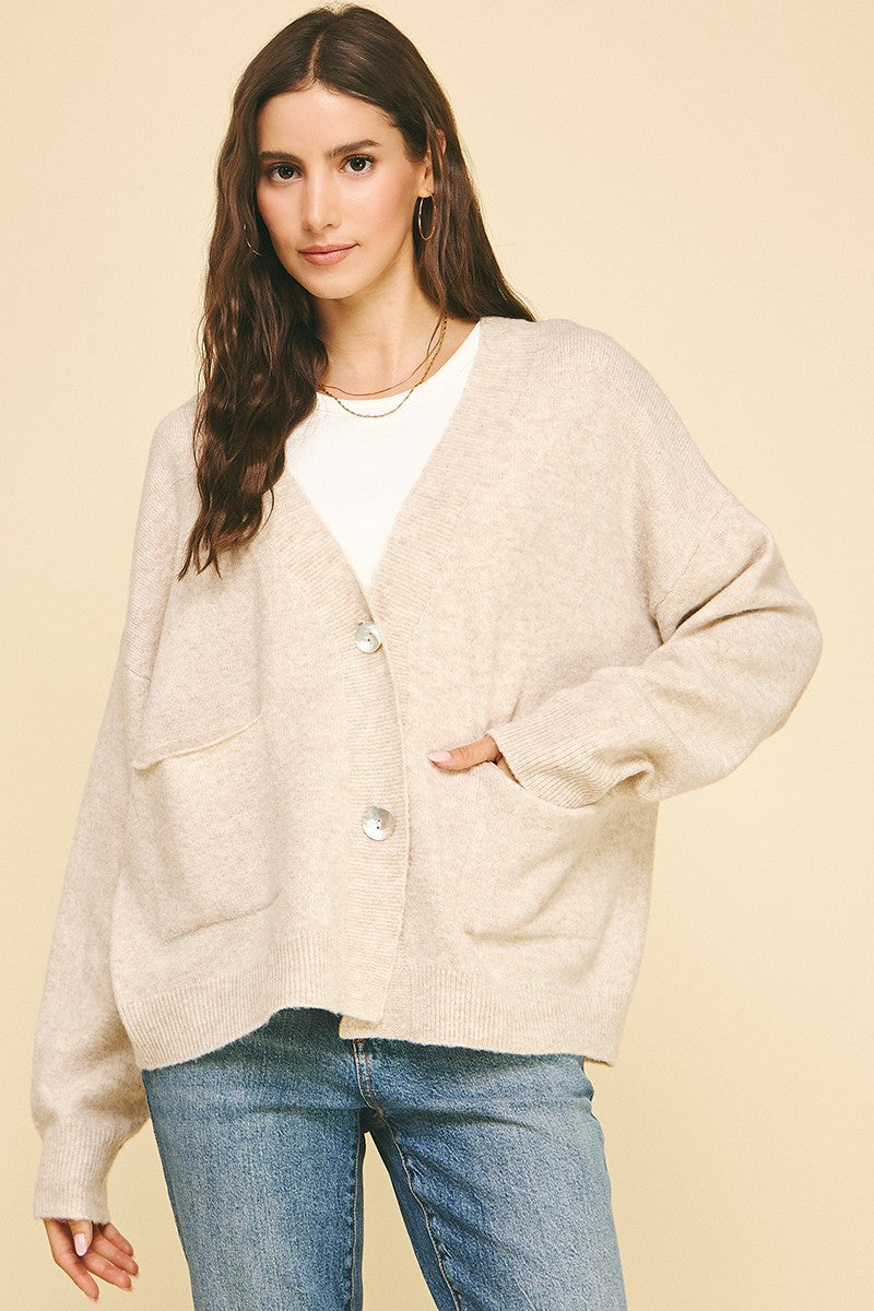 Oatmeal Susan Cardigan