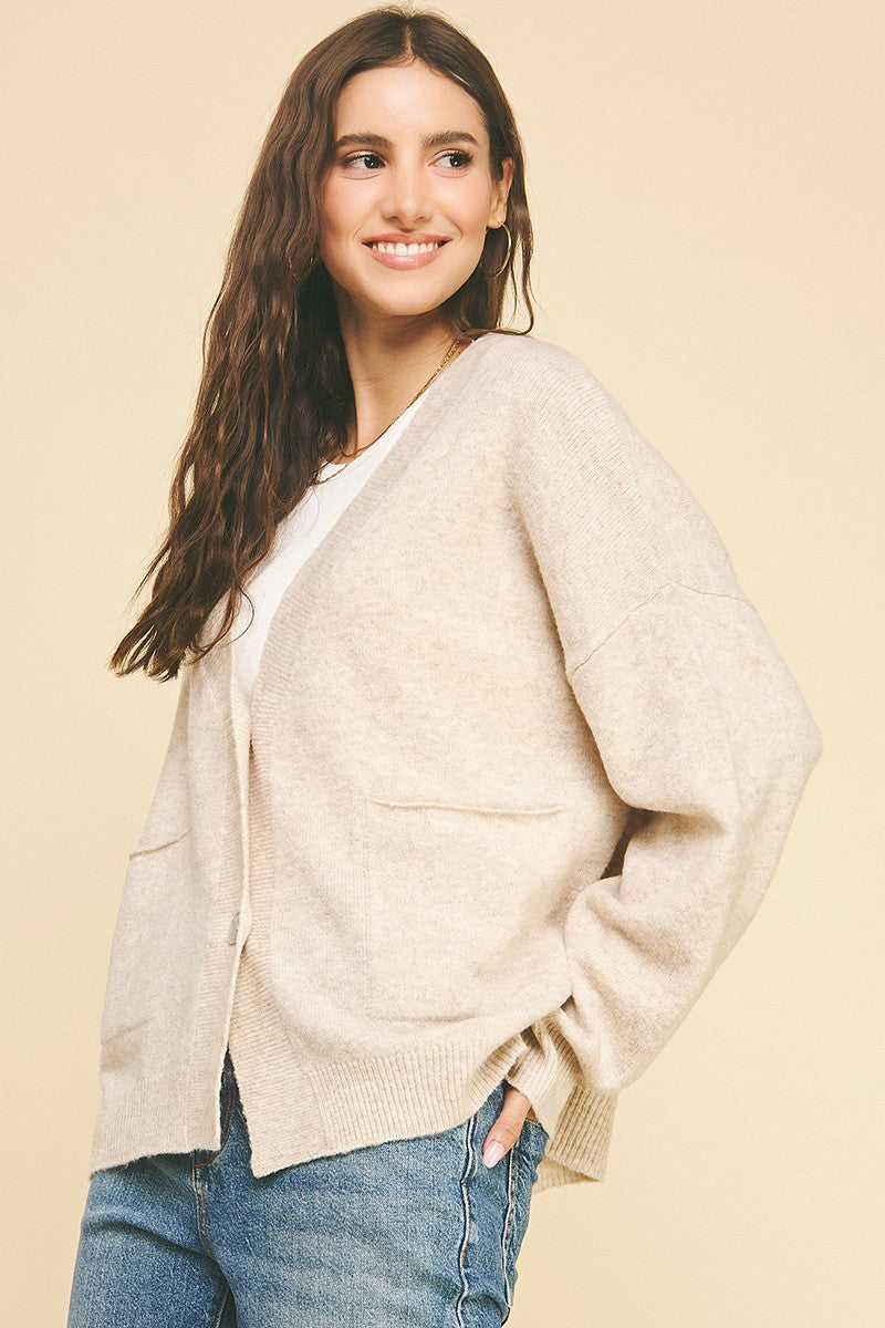 Oatmeal Susan Cardigan