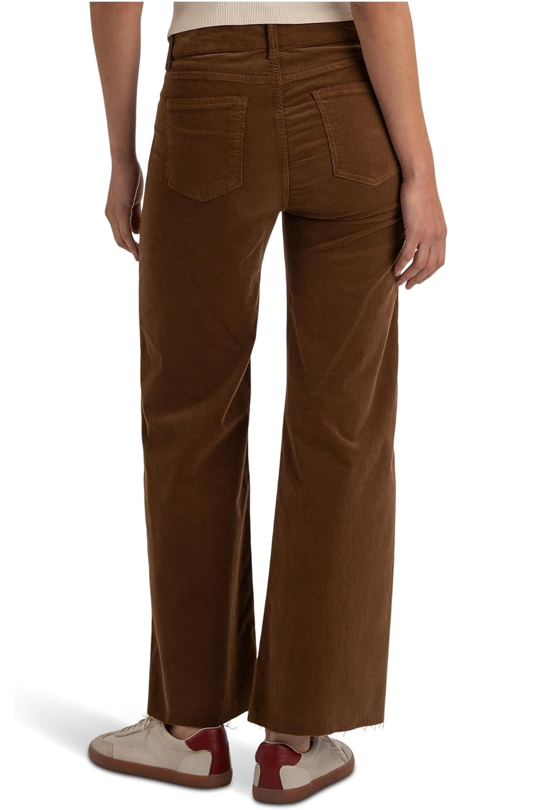 Chocolate Meg High Rise Wide Straight Leg