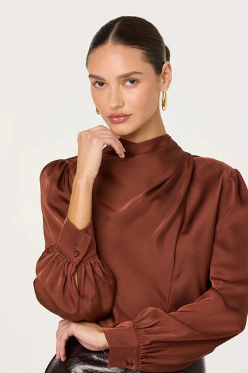 Rust Ivonne Top