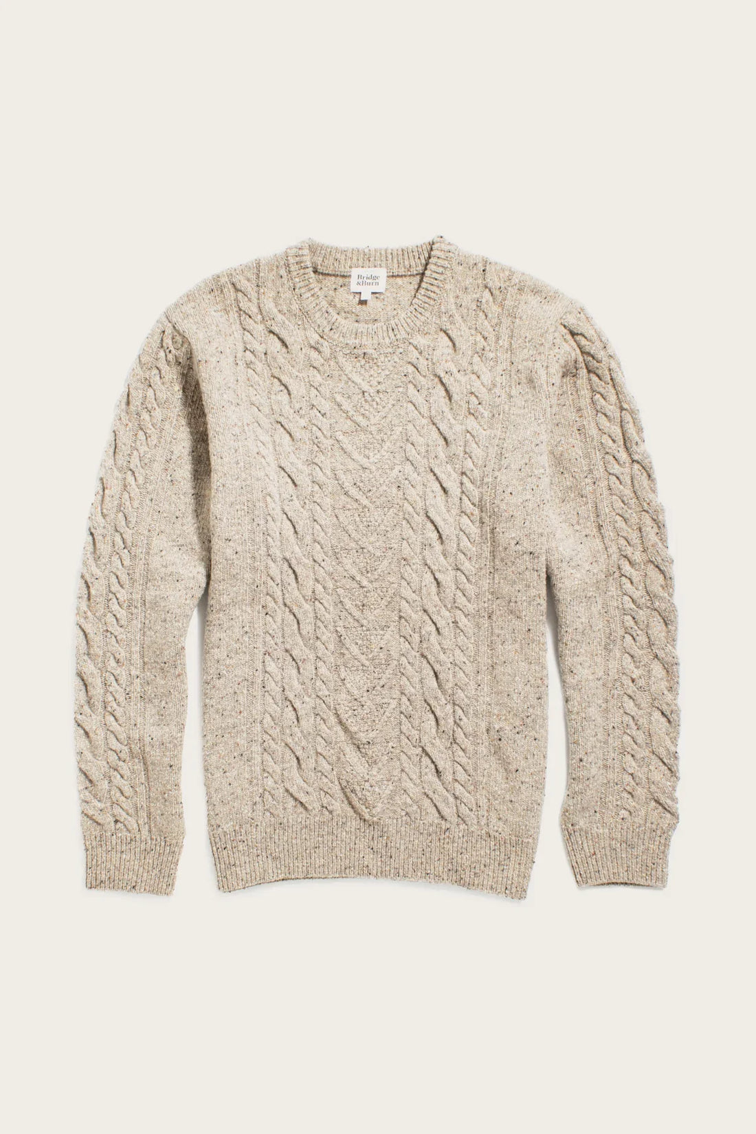 Flecked Oatmeal Ludlow Sweater