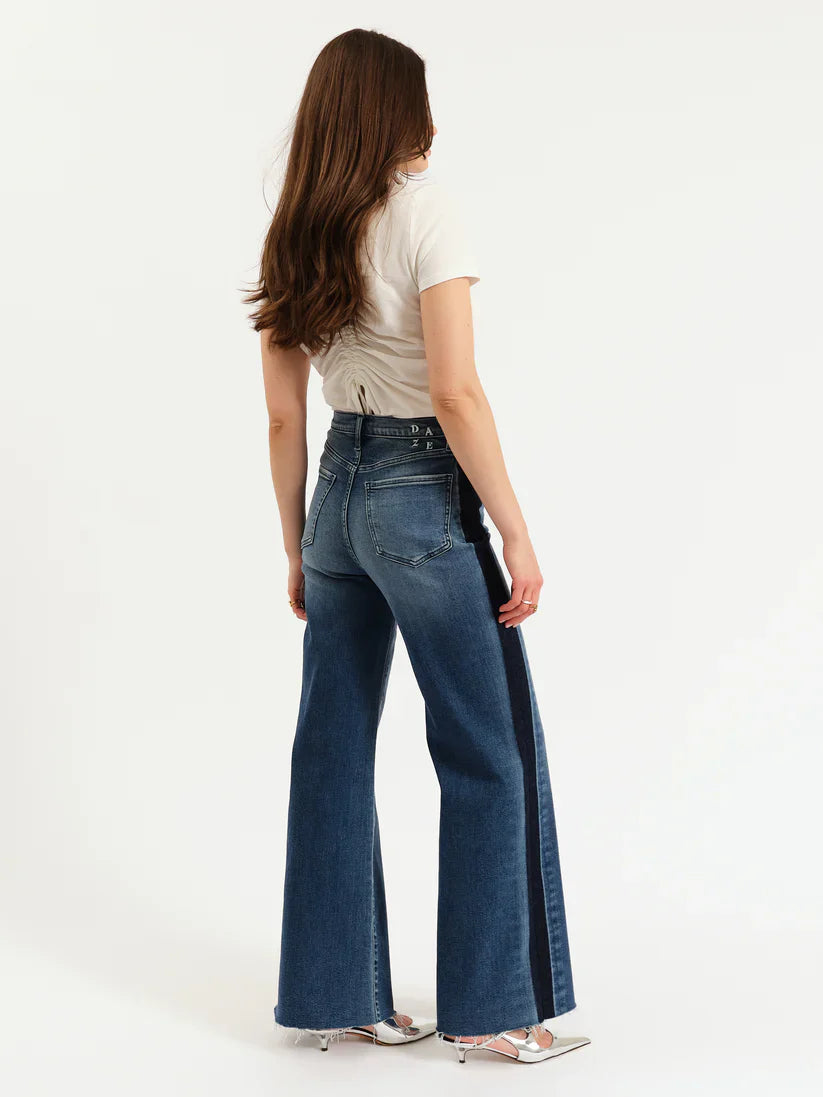 Tuxed Tuxedo Farout High Rise Wide Leg