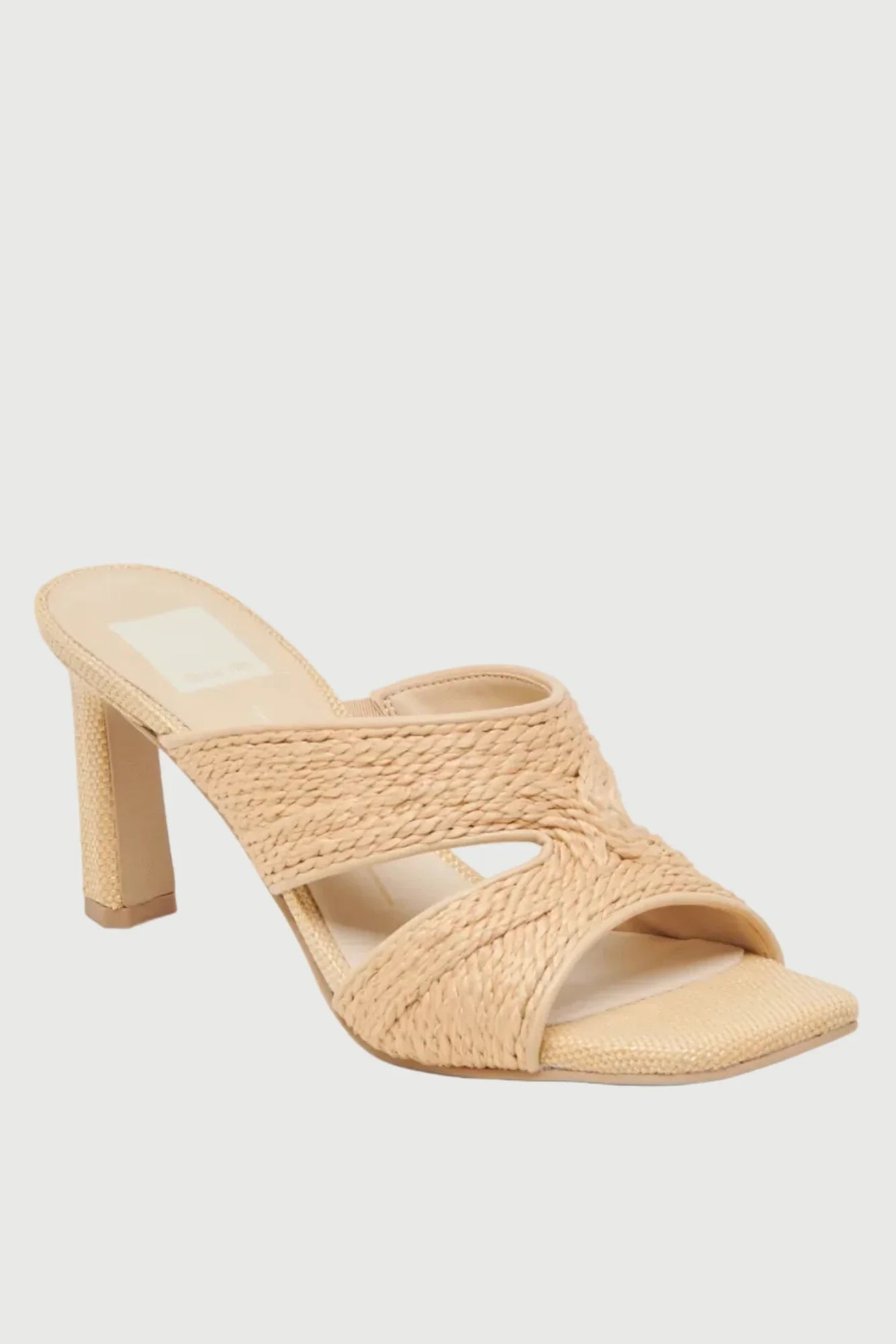 Light Natural Raffia GI Tel Heel
