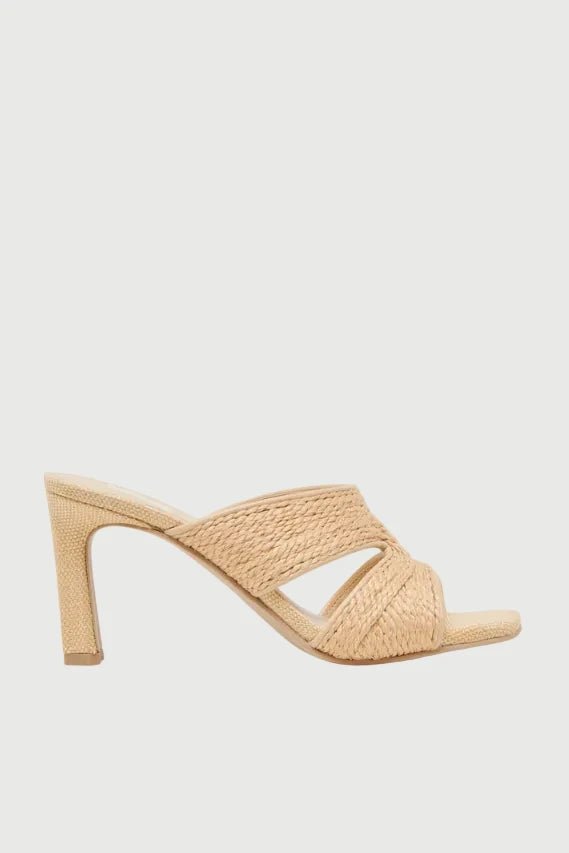 Light Natural Raffia GI Tel Heel
