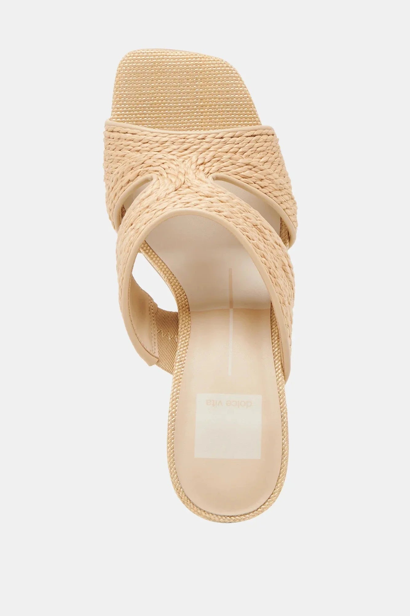 Light Natural Raffia GI Tel Heel