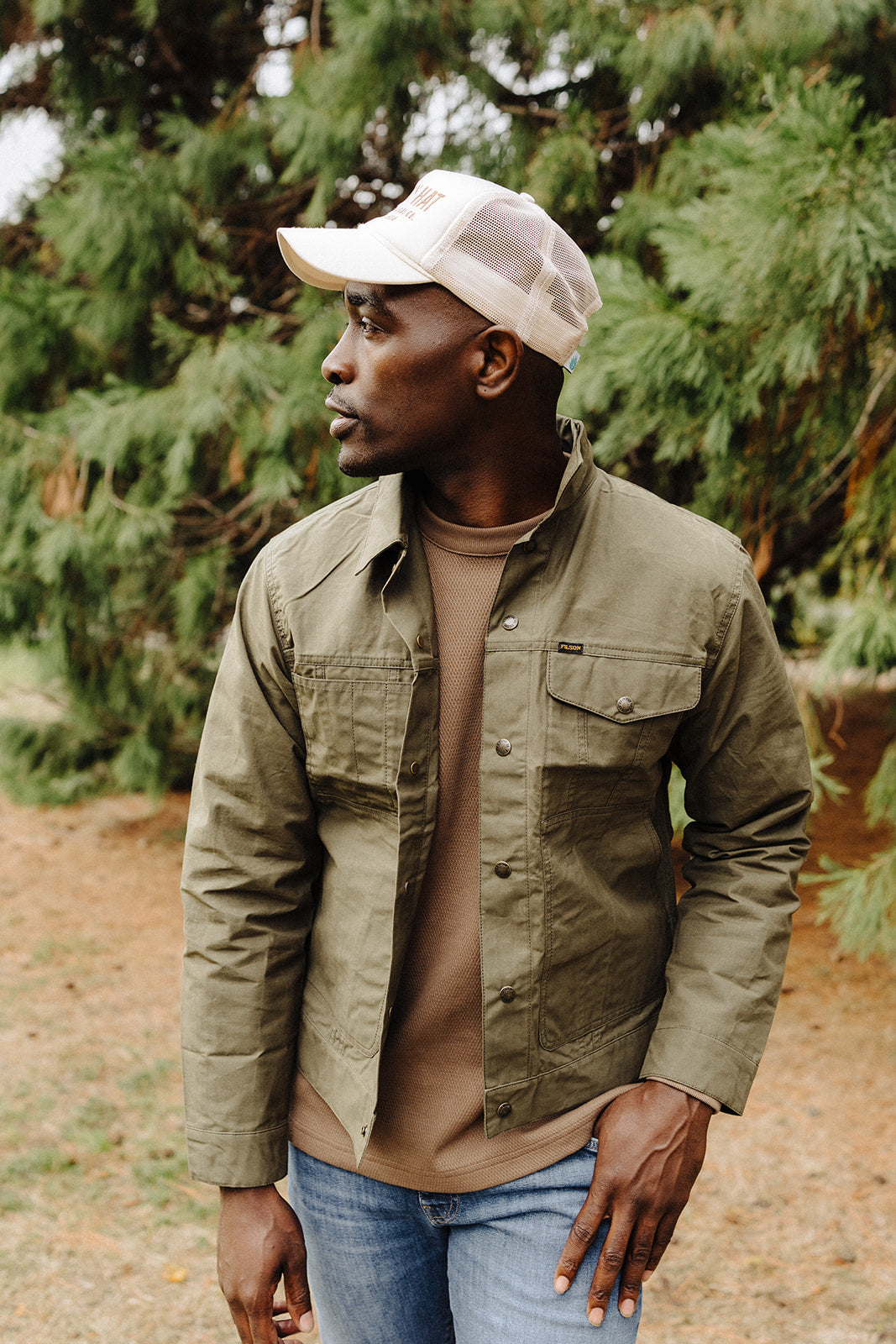 Olive Ranger Short Cruiser Jacket