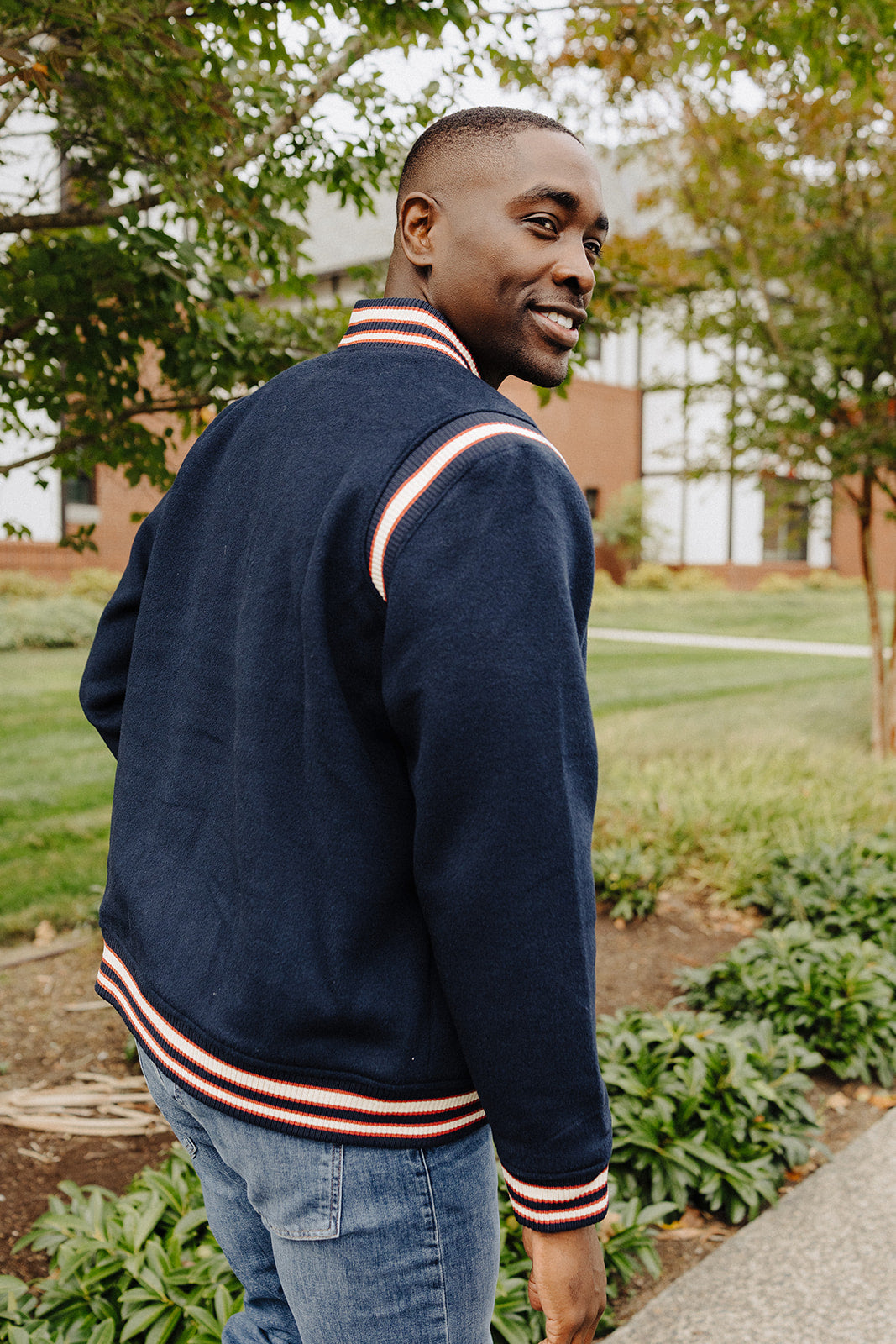 Sky Captain Wool Varsity Jacket