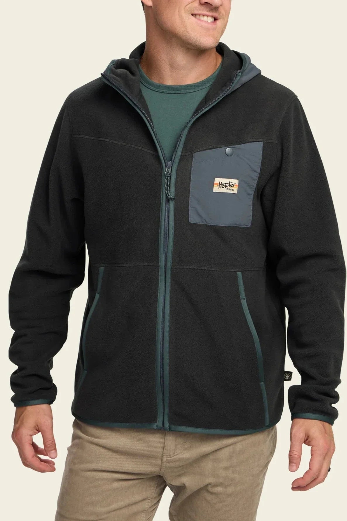 Antique Black Free Range Hooded Jacket