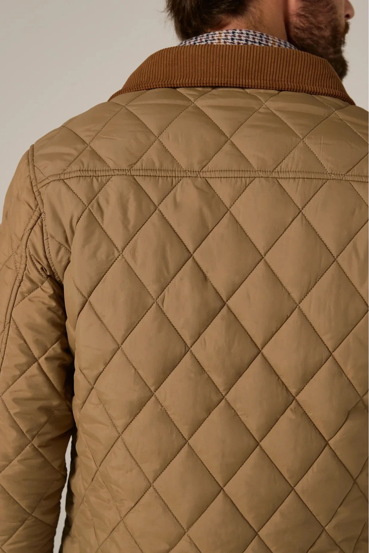 Beige Conway Quilted Jacket
