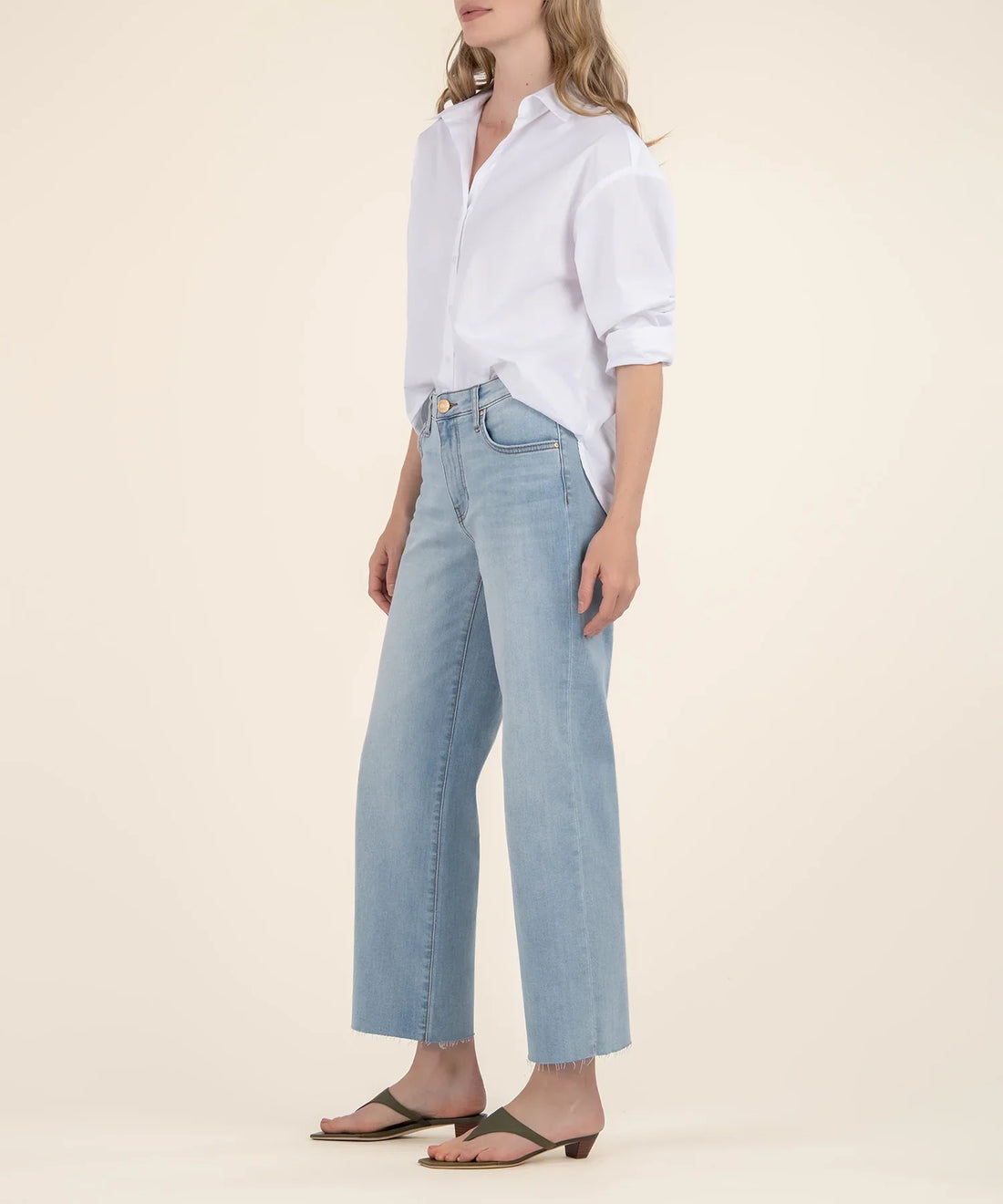 Block Charlotte High Rise Culottes Denim