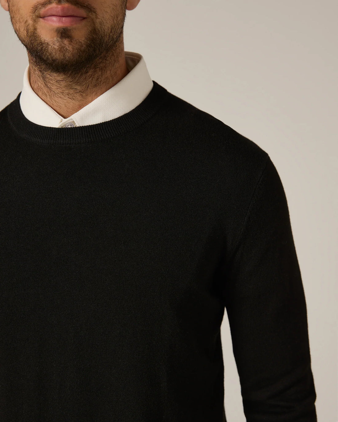 Black Alcott Crewneck Sweater