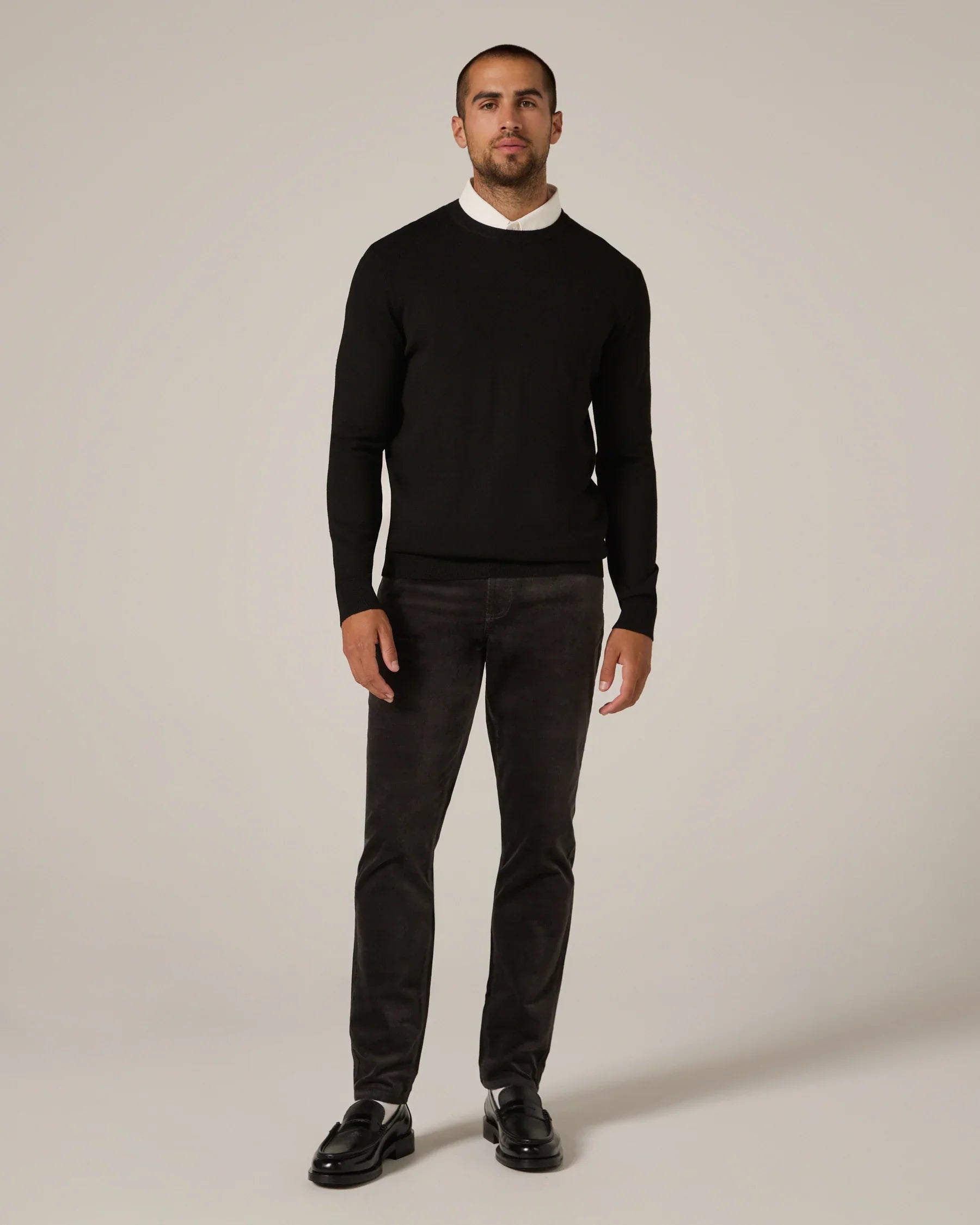 Black Alcott Crewneck Sweater