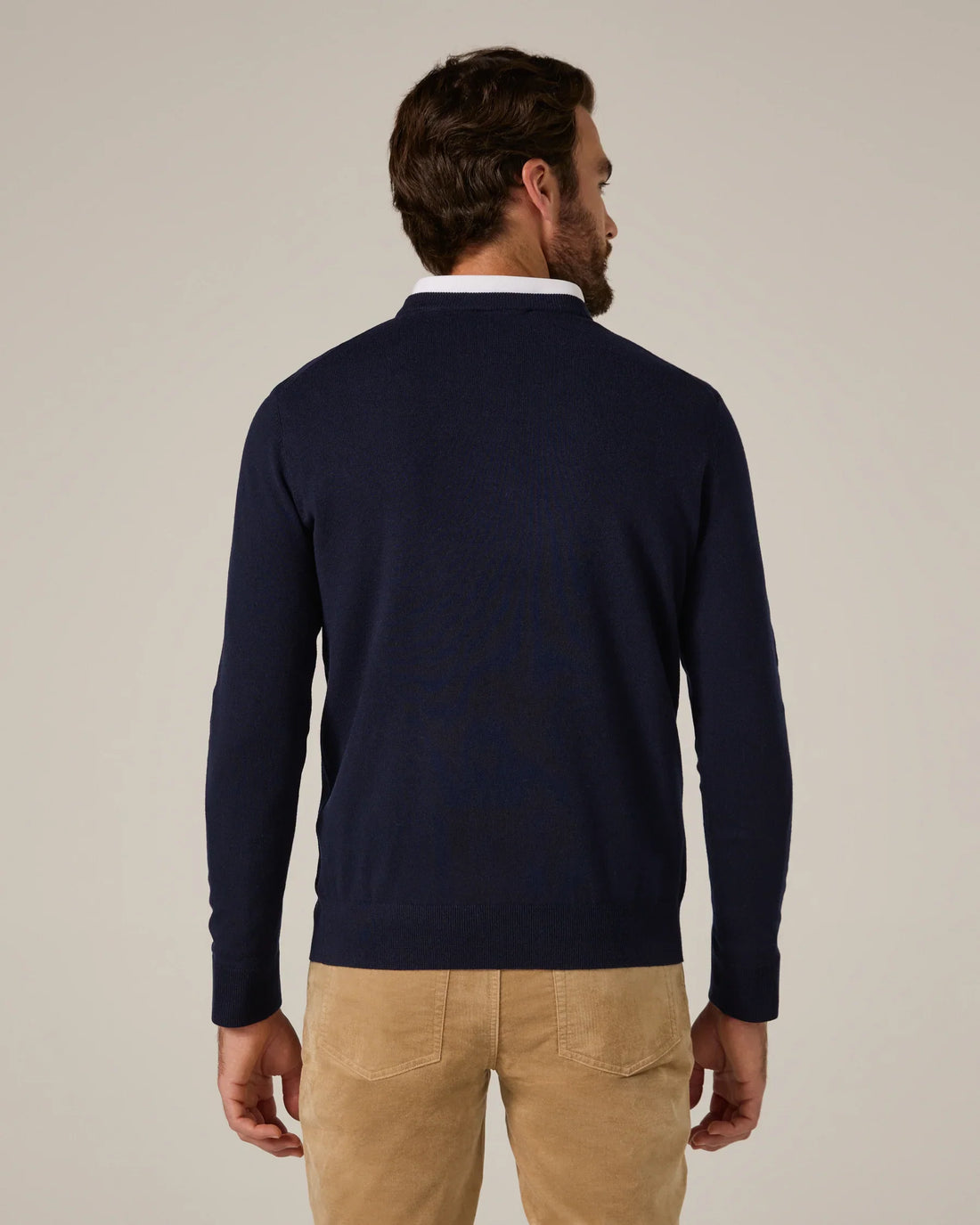 Navy Alcott Crewneck Sweater