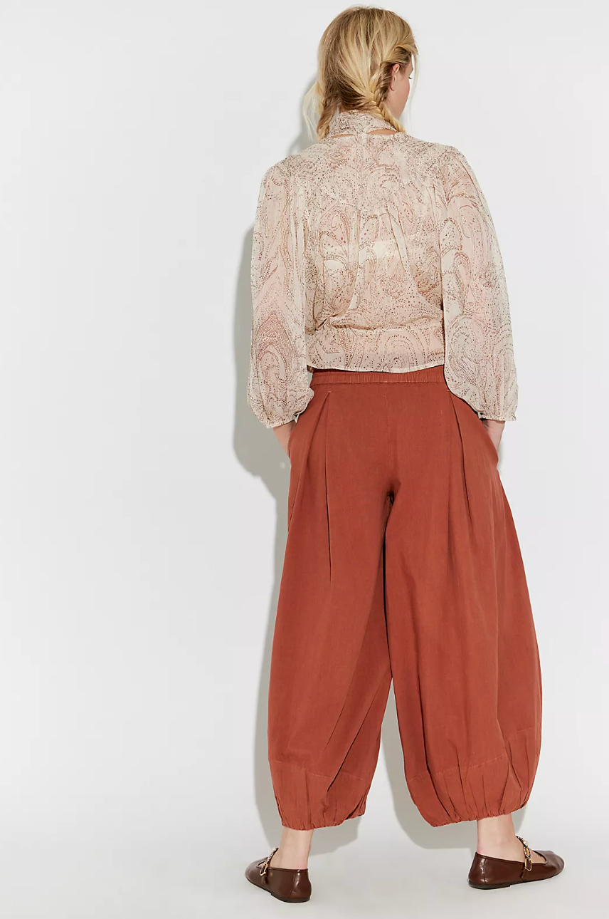 Canyon Sunset Moonflower Balloon Pants