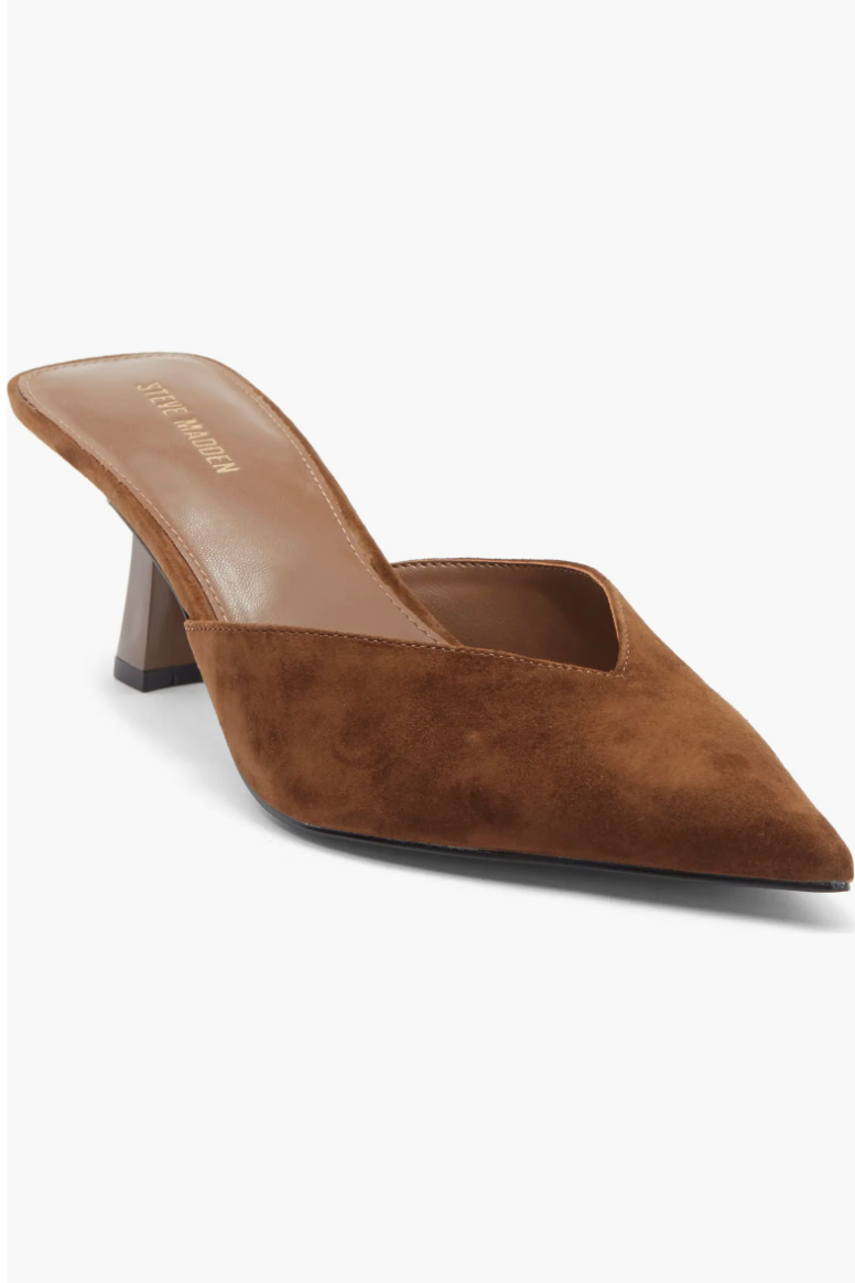 Brown Suede Mod Shoes